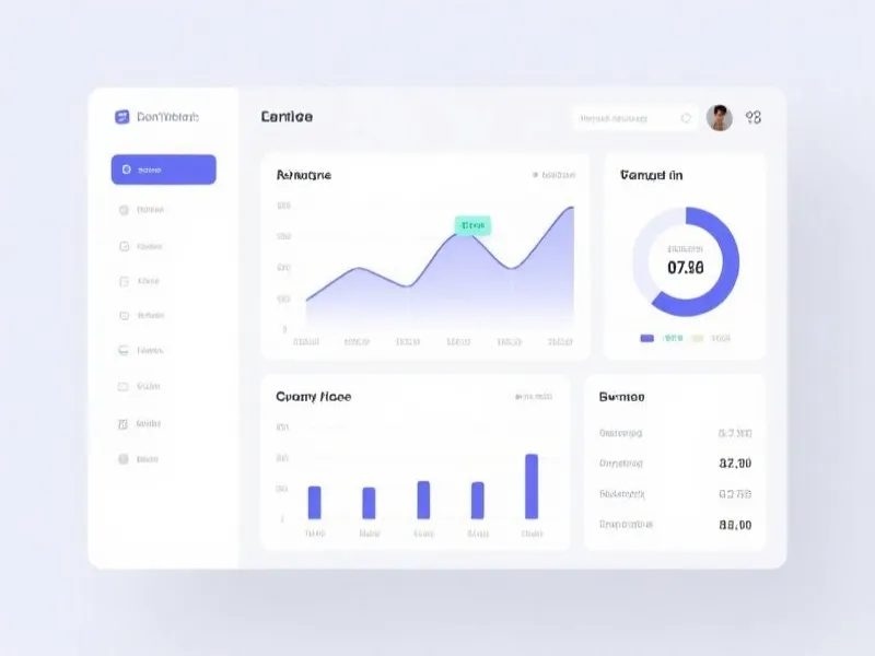 Data Dashboard Interface